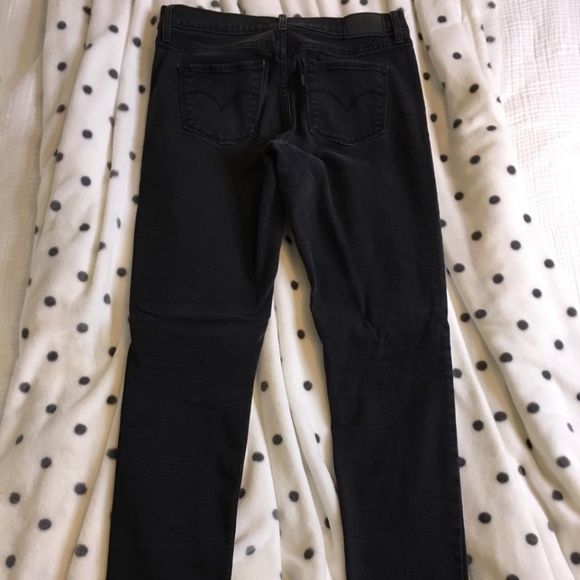 Levi's - Black 311 Shaping Skinny Jeans - Picture 2 of 4